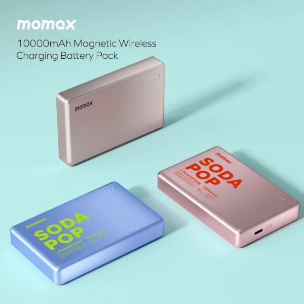 Фото - Батарея мобильная Momax 10000MAH BLUE (IP137AB)