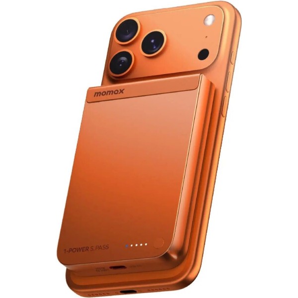 Фото - Батарея мобильная Momax 10000MAH ORANGE (IP162Q2M)