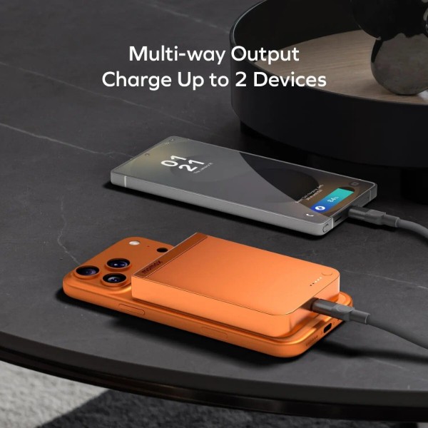 Фото - Батарея мобильная Momax 10000MAH ORANGE (IP162Q2M)