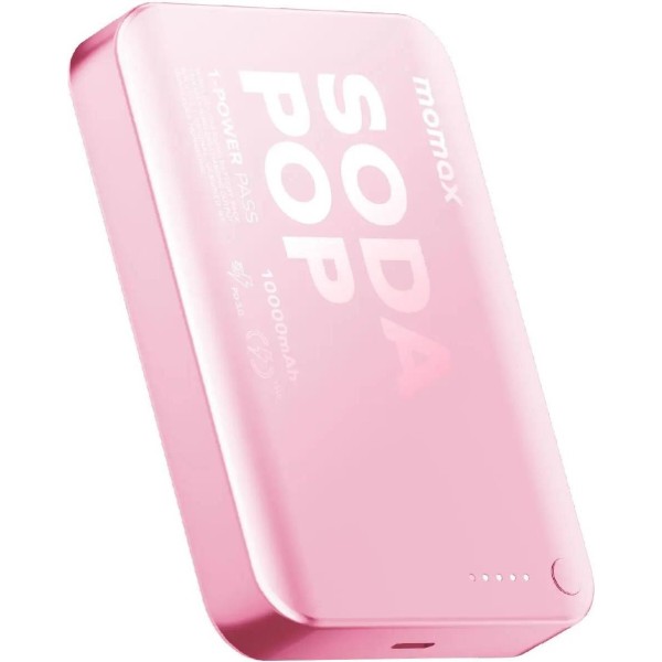 Фото - Батарея мобильная Momax 10000MAH PINK (IP166P)