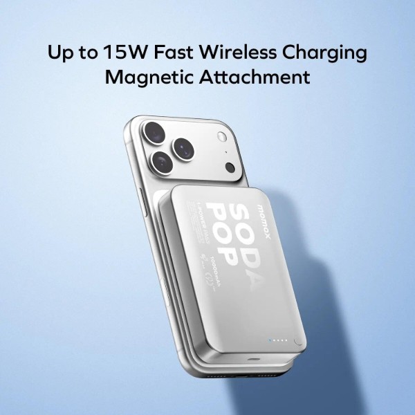 Фото - Батарея мобильная Momax 10000MAH PURPLE (IP166U)