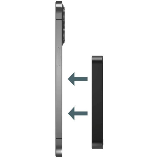 Фото - Батарея мобільна Momax 10000MAH Q.MAG X1 BLACK (IP117AD)