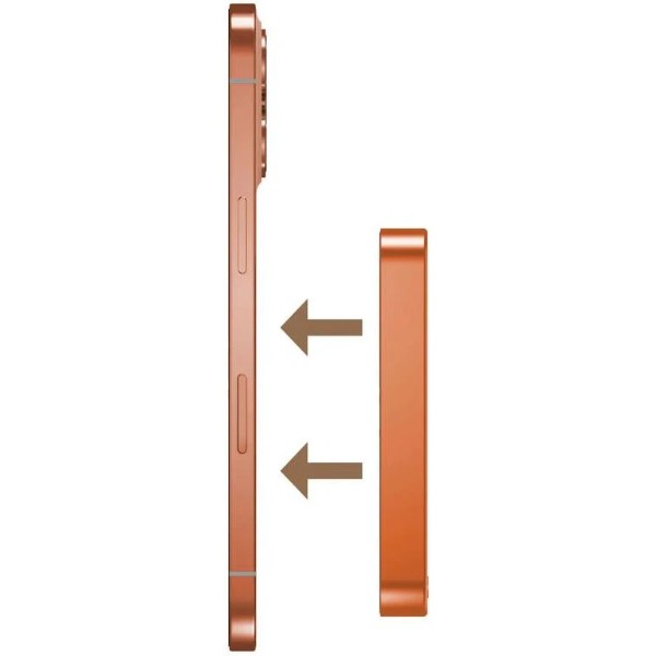 Фото - Батарея мобільна Momax 10000MAH Q.MAG X1 ORANGE (IP117AM)