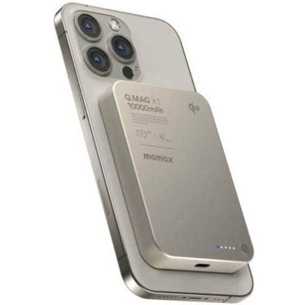 Фото - Батарея мобільна Momax 10000MAH TITANIUM (IP136AQ2L)
