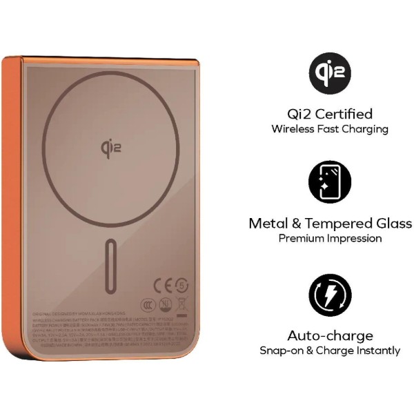 Фото - Батарея мобильная Momax 10000MAH TITANIUM (IP162Q2L)