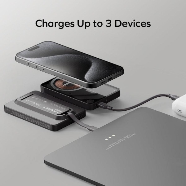 Фото - Батарея мобільна Momax 5000MAH BLACK (IP131HKD)