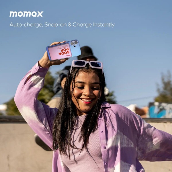 Фото - Батарея мобильная Momax 5000MAH BLUE (IP135AB2)