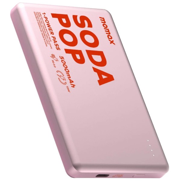 Фото - Батарея мобильная Momax 5000MAH PINK (IP135AP2)