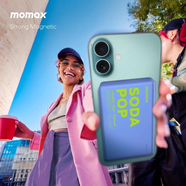 Фото - Батарея мобильная Momax 5000MAH PINK (IP135AP2)