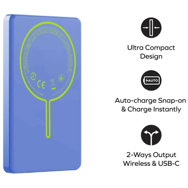 Фото - Батарея мобильная Momax 5000MAH PINK (IP135AP2)
