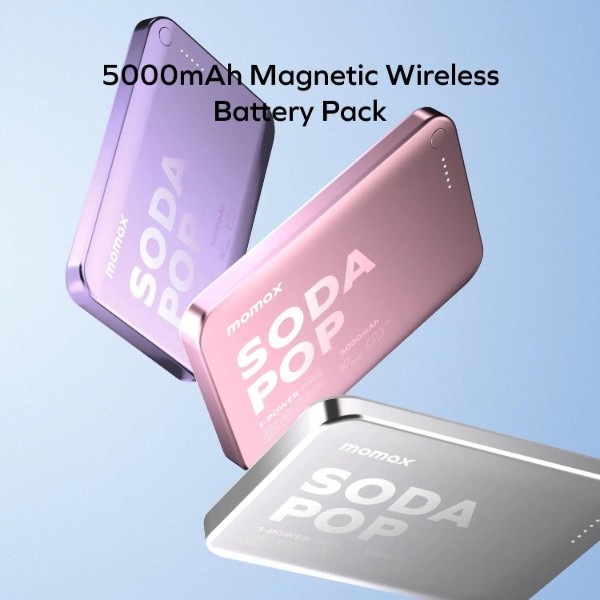 Фото - Батарея мобильная Momax 5000MAH PURPLE (IP165U)