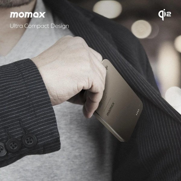 Фото - Батарея мобильная Momax 5000MAH TITANIUM (IP129Q2L)
