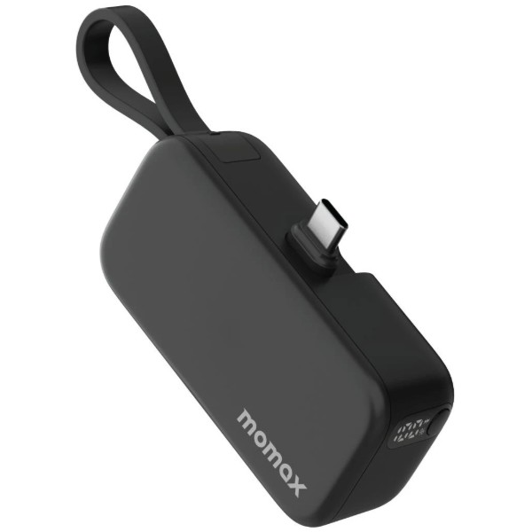 Фото - Батарея мобильная Momax USB-C 5000MAH BLACK (IP130D)