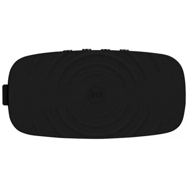 Фото - Портативная акустика Momax Q.ZONIC Wireless Charging Bluetooth Speaker Black (QS1D)
