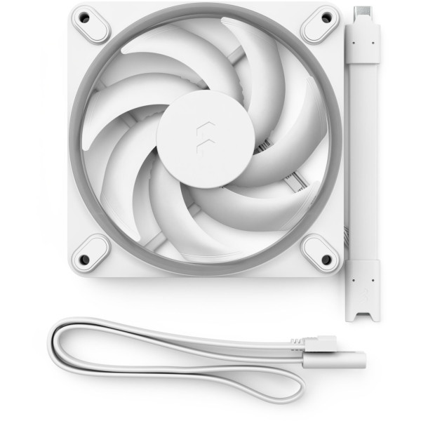 Фото - Корпусний вентилятор Fractal design Momentum 12 RGB White (FD-F-MR1-1202)