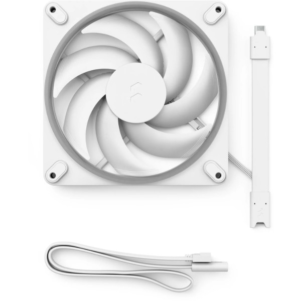 Фото - Корпусний вентилятор Fractal design Momentum 14 RGB White (FD-F-MR1-1402)