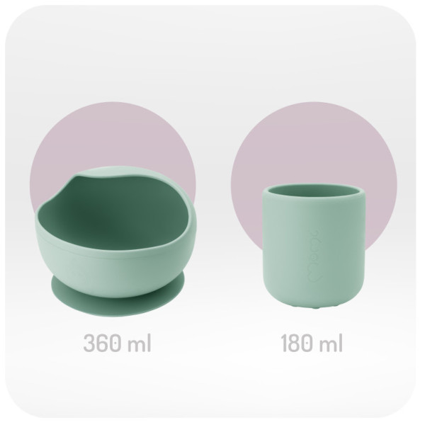 Фото - Набір дитячий MoMi AMI Green