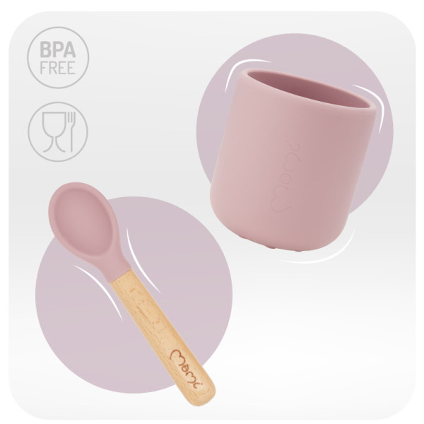 Фото - Набір дитячий MoMi AMI Pink