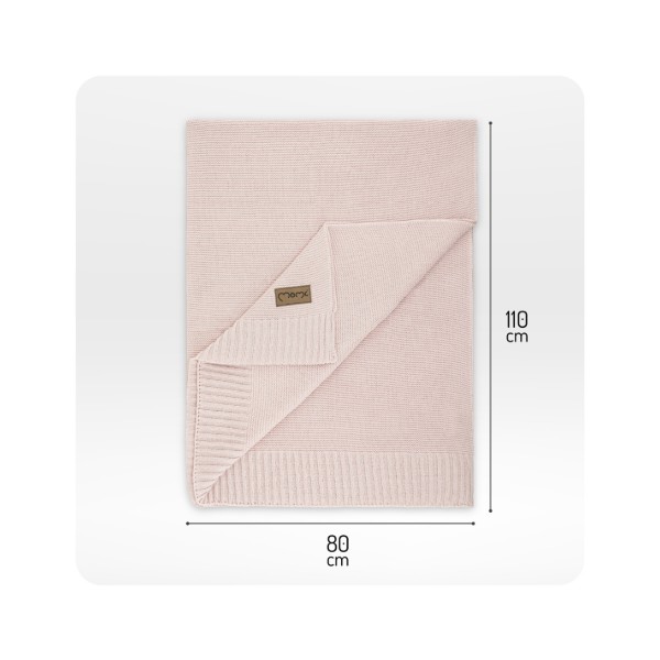 Фото - Плед дитячий літо MoMi HUG Pink