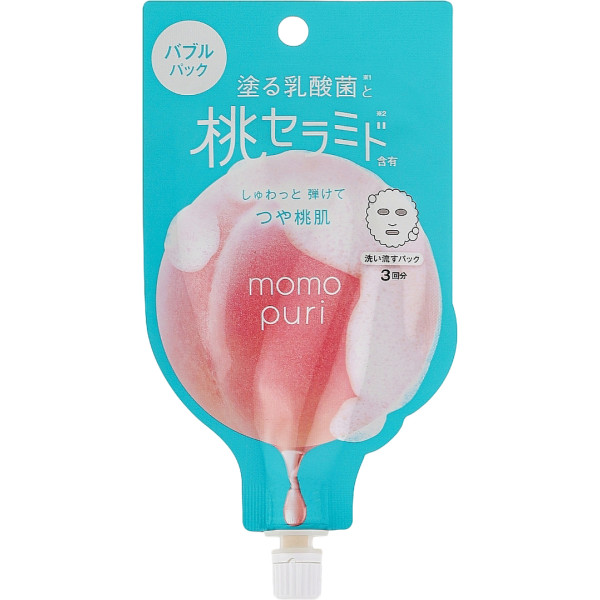 Фото - Маска для обличчя Momopuri Fresh Bubble Pack 20 мл (4515061089681) Фото - Маска для обличчя Momopuri Fresh Bubble Pack 20 мл (4515061089681)