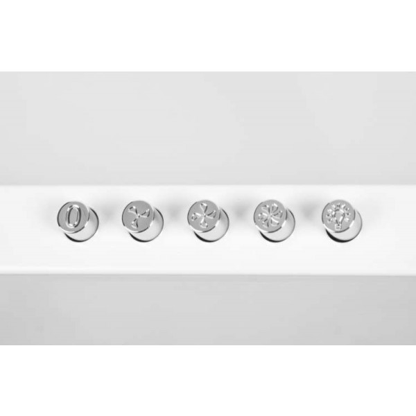 Фото - Витяжка декоративна біла Ventolux MONACO 60 WH (800)