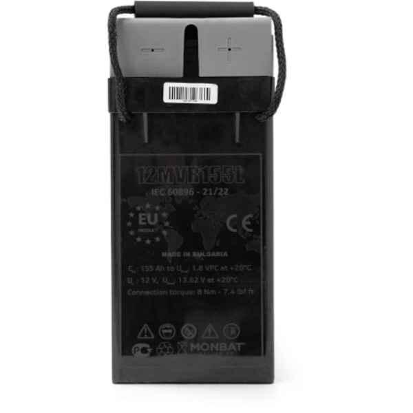 Фото - Акумулятор для ДБЖ MONBAT 12MVR155L (12V,155Ah)