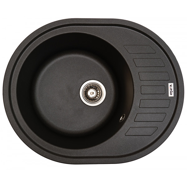 Фото - Мойка кухонная Ventolux Monica (GRAPHIT QUARTZ) 620x500x220