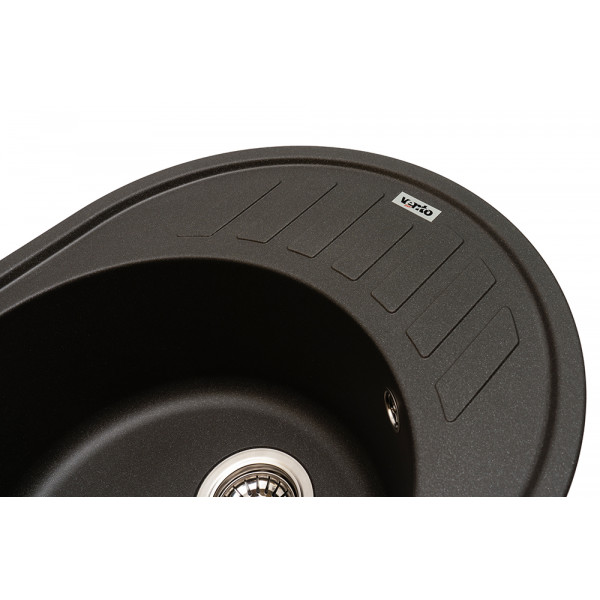 Фото - Мойка кухонная Ventolux Monica (GRAPHIT QUARTZ) 620x500x220