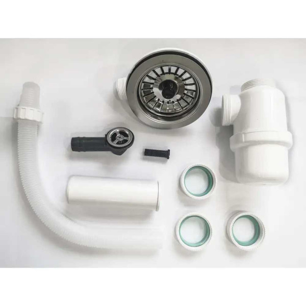 Фото - Мийка кухонна Ventolux MONICA GRAY QUARTZ 620x500x220 см