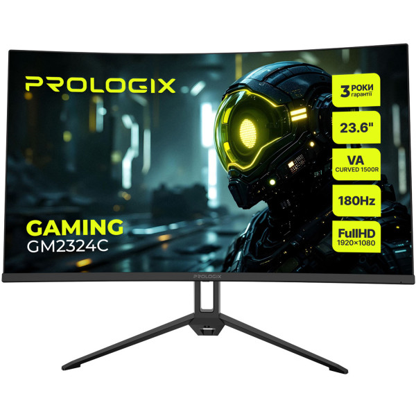 Фото - Монитор игровой ProLogix GM2324C VA Black Curved