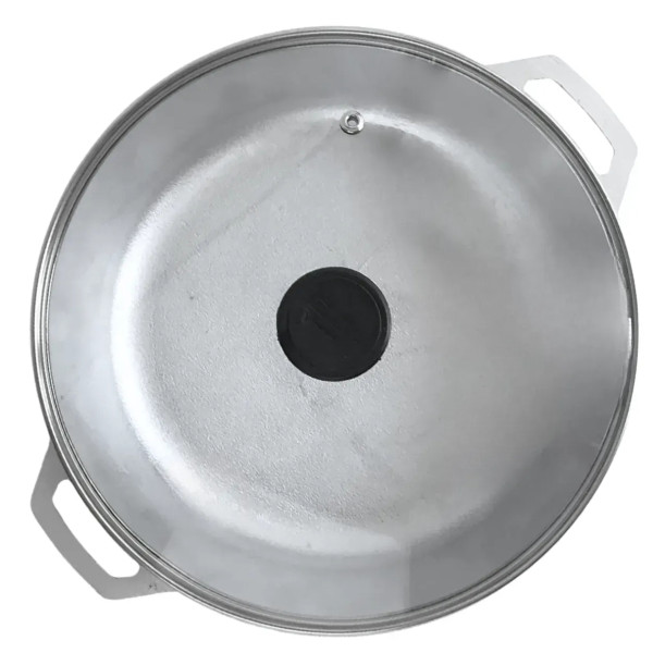 Фото - Сковорода універсальна Brizoll 5-2660-6 Monolith 260х60 мм, зі скляною кришкою