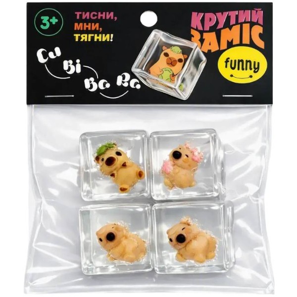 Фото - Антистрес іграшка Monster Gum CubiBara в асортименті (T26409)