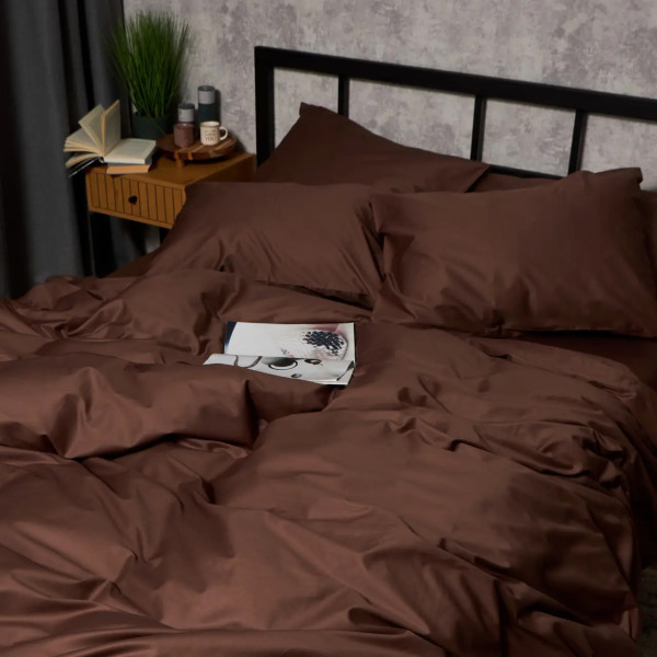 Фото - Комплект постільної білизни Moon&Star Satin Premium Mocha Mood 200х220 (MS-820010059)