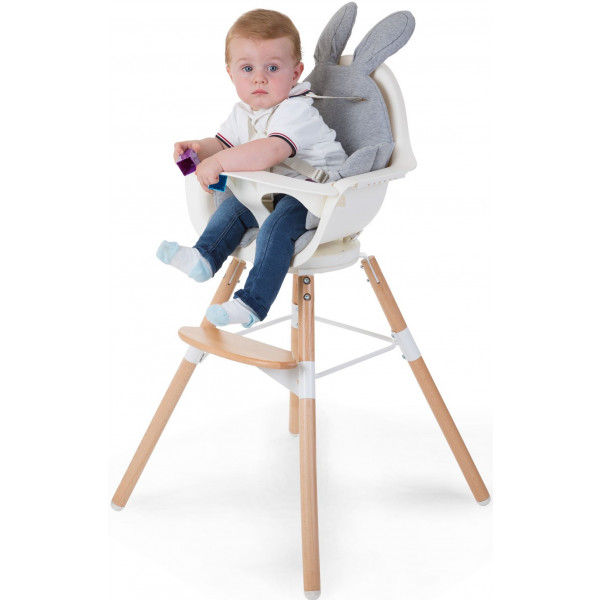 Фото - Вставка для стульчика для кормления Childhome Rabit/Grey (CCRASCJG)