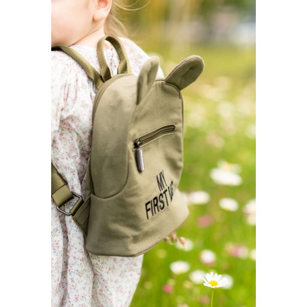 Фото - Рюкзак дитячий Childhome My first bag Khaki (CWKIDBKA)