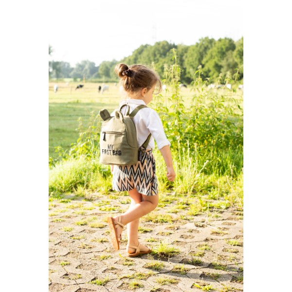 Фото - Рюкзак дитячий Childhome My first bag Khaki (CWKIDBKA)