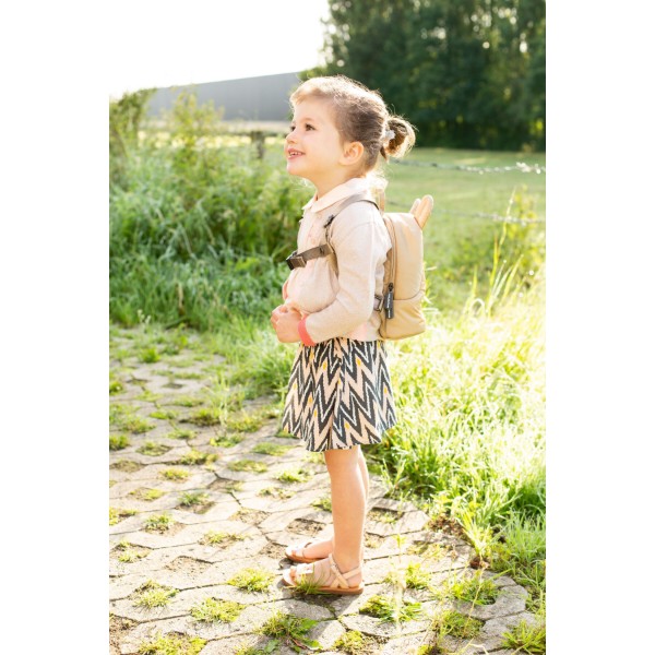 Фото - Рюкзак дитячий Childhome My first bag Puffered Beige (CWKIDBPBE)