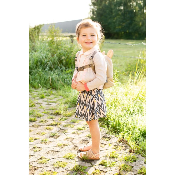 Фото - Рюкзак дитячий Childhome My first bag Puffered Beige (CWKIDBPBE)