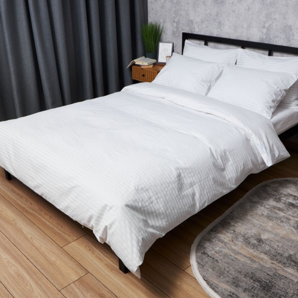 Фото - Комплект постільної білизни Moon&Star Бязь Gold Люкс White Harmony 200х220 см нав. 70х70 2 шт. (MS-880000512)