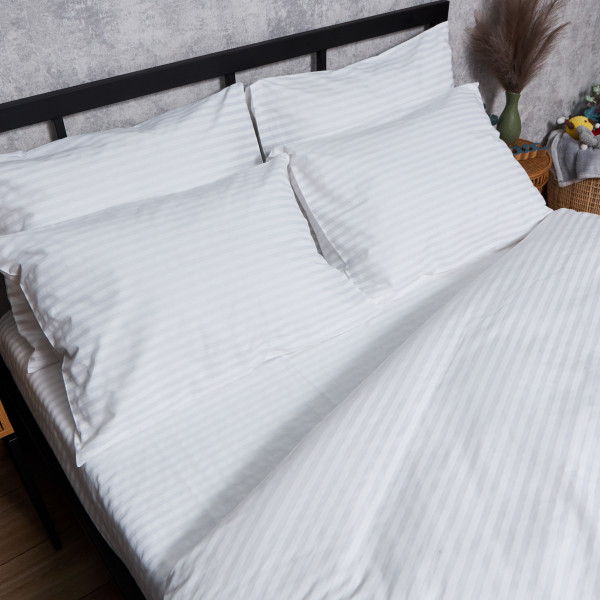 Фото - Комплект постільної білизни Moon&Star Бязь Gold Люкс White Harmony 175х210 см нав. 50х70 2 шт. (MS-890000622)