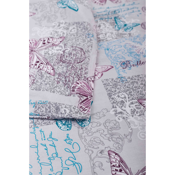 Фото - Комплект постільної білизни Moon&Star 160х220х2 нав. 2х40х60 Butterfly Бязь Gold Люкс (MS-820000900)