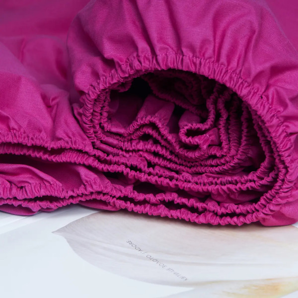 Фото - Простирадло двоспальне Moon&Star Crimson Elegance Бязь Gold Люкс 200х200х20 см (MS-850000778)