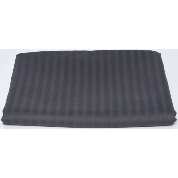 Фото - Простынь двуспальная Moon&Star Dark Serenity Satin Stripe Gold Люкс 180х220 см (MS-860000242)
