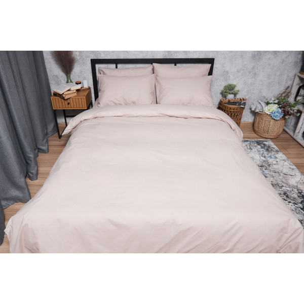 Фото - Комплект постільної білизни Moon&Star Бязь Gold Люкс Blanc 160х220 нав. 4х70х70 (MS-820004609)