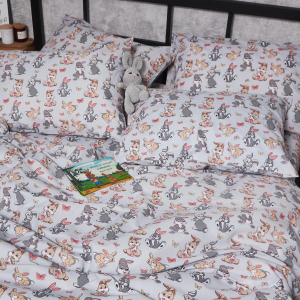 Фото - Комплект постільної білизни Moon&Star Бязь Gold Люкс Bunny Dreams 175х210 см нав. 50х70 2 шт. (MS-890000067)