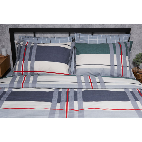 Фото - Комплект постільної білизни Moon&Star Бязь Gold Люкс Cloudy King Size 220x240 (MS-820004690)