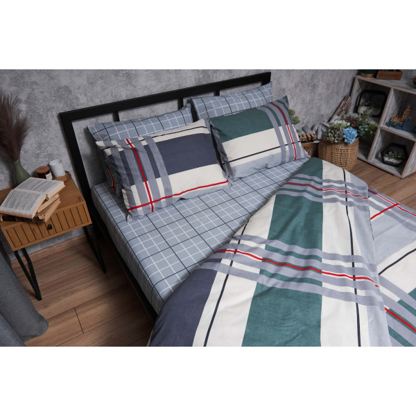 Фото - Комплект постільної білизни Moon&Star Бязь Gold Люкс Cloudy King Size 220x240 (MS-820004692)