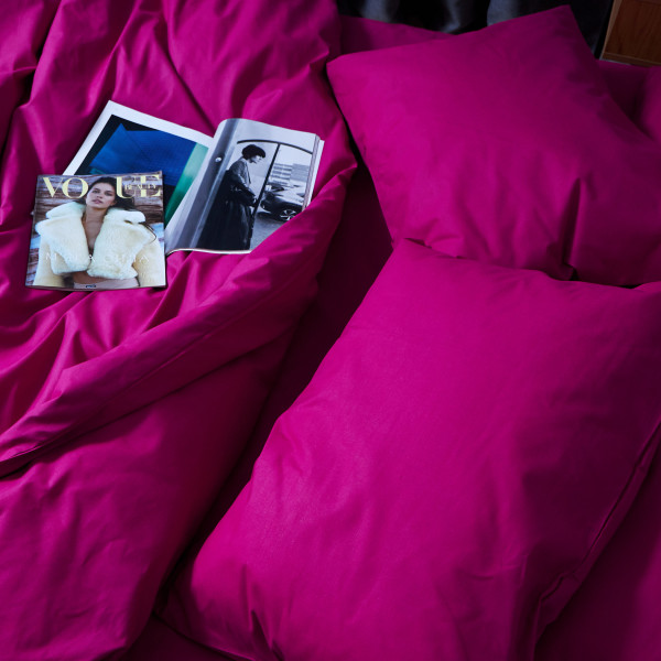 Фото - Комплект постільної білизни Moon&Star Бязь Gold Люкс Crimson Elegance 200х220 нав. 50х70 см 2 шт. (MS-890000220)