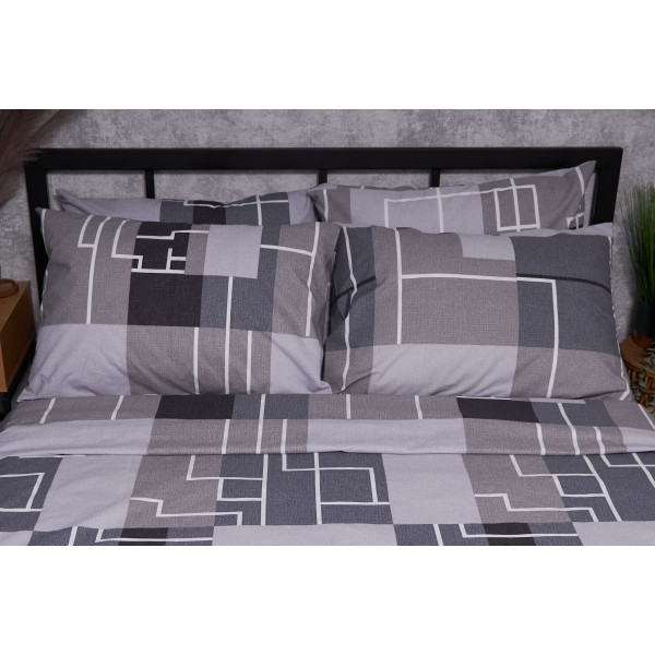 Фото - Комплект постільної білизни Moon&Star Бязь Gold Люкс Domiano 175х210 нав. 2х70х70 (MS-820001990)