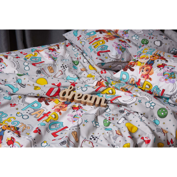 Фото - Комплект постільної білизни Moon&Star Бязь Gold Люкс Dream Patrol King Size 220x240 (MS-820003994)